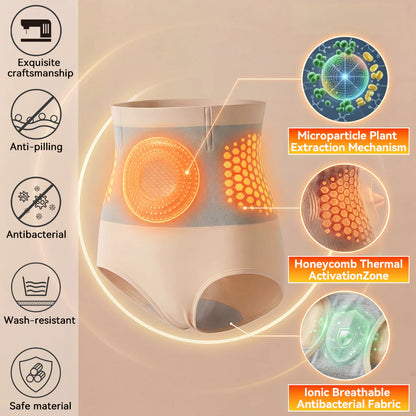 GFOUK® 4‑In‑1 Micro‑Particle Sculpting & Fat‑Burn Shorts
