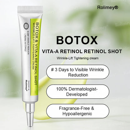 ✅Rolimey® Botox And Vita A Retinol Shot Wrinkle-Lift Tightening cream
