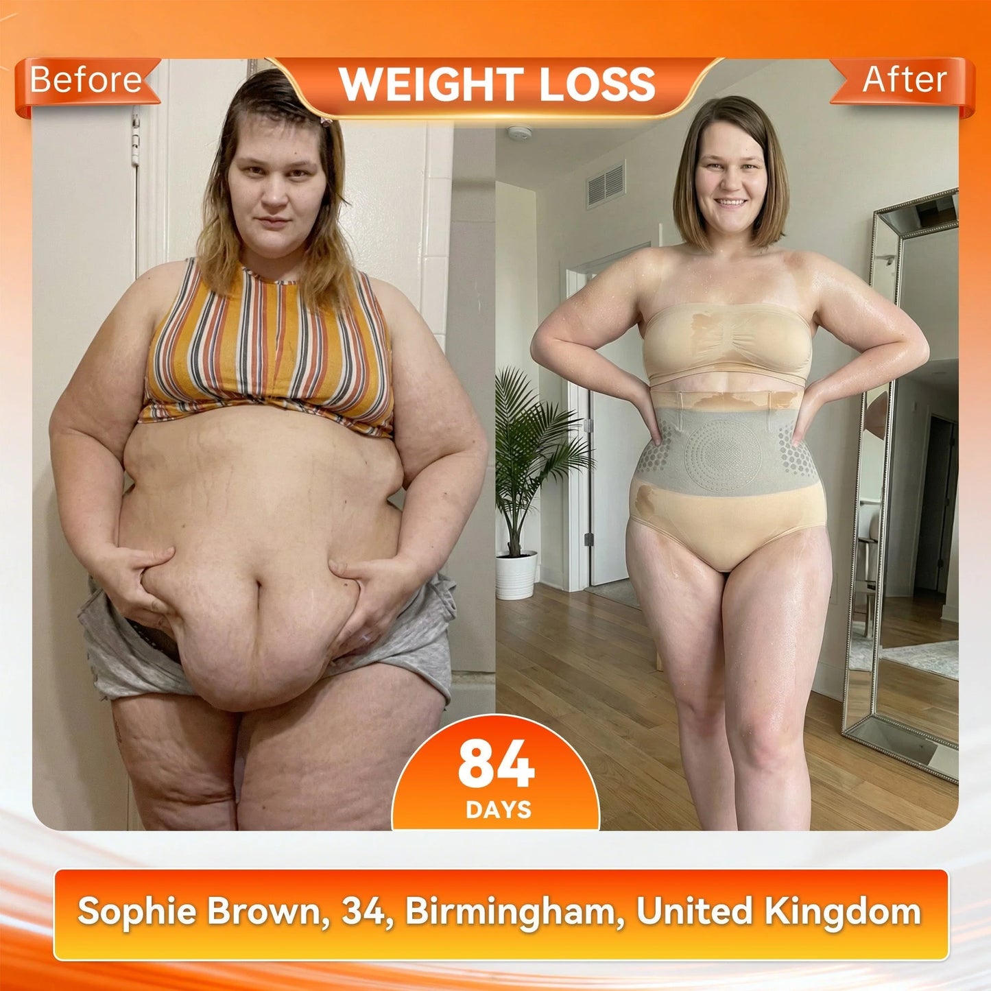 GFOUK® 4‑In‑1 Micro‑Particle Sculpting & Fat‑Burn Shorts