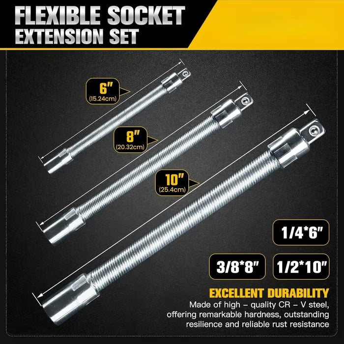 EaseHub® 2026 Hot Sale💖Bendable Shafts, Wrench Extender Tool, Connecting Rod