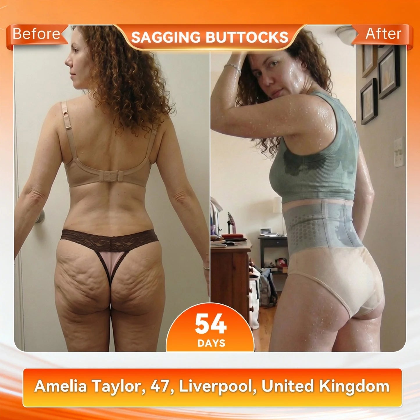 GFOUK® 4‑In‑1 Micro‑Particle Sculpting & Fat‑Burn Shorts