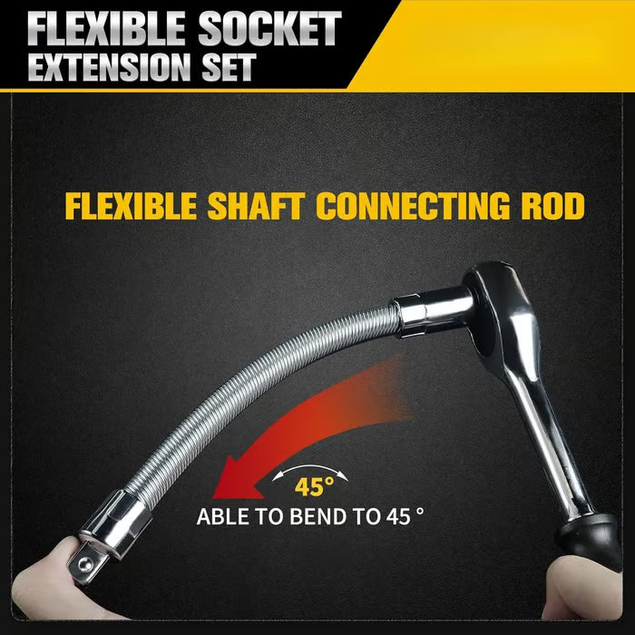 EaseHub® 2026 Hot Sale💖Bendable Shafts, Wrench Extender Tool, Connecting Rod