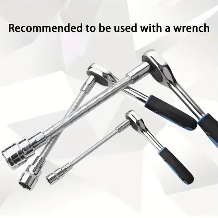 EaseHub® 2026 Hot Sale💖Bendable Shafts, Wrench Extender Tool, Connecting Rod
