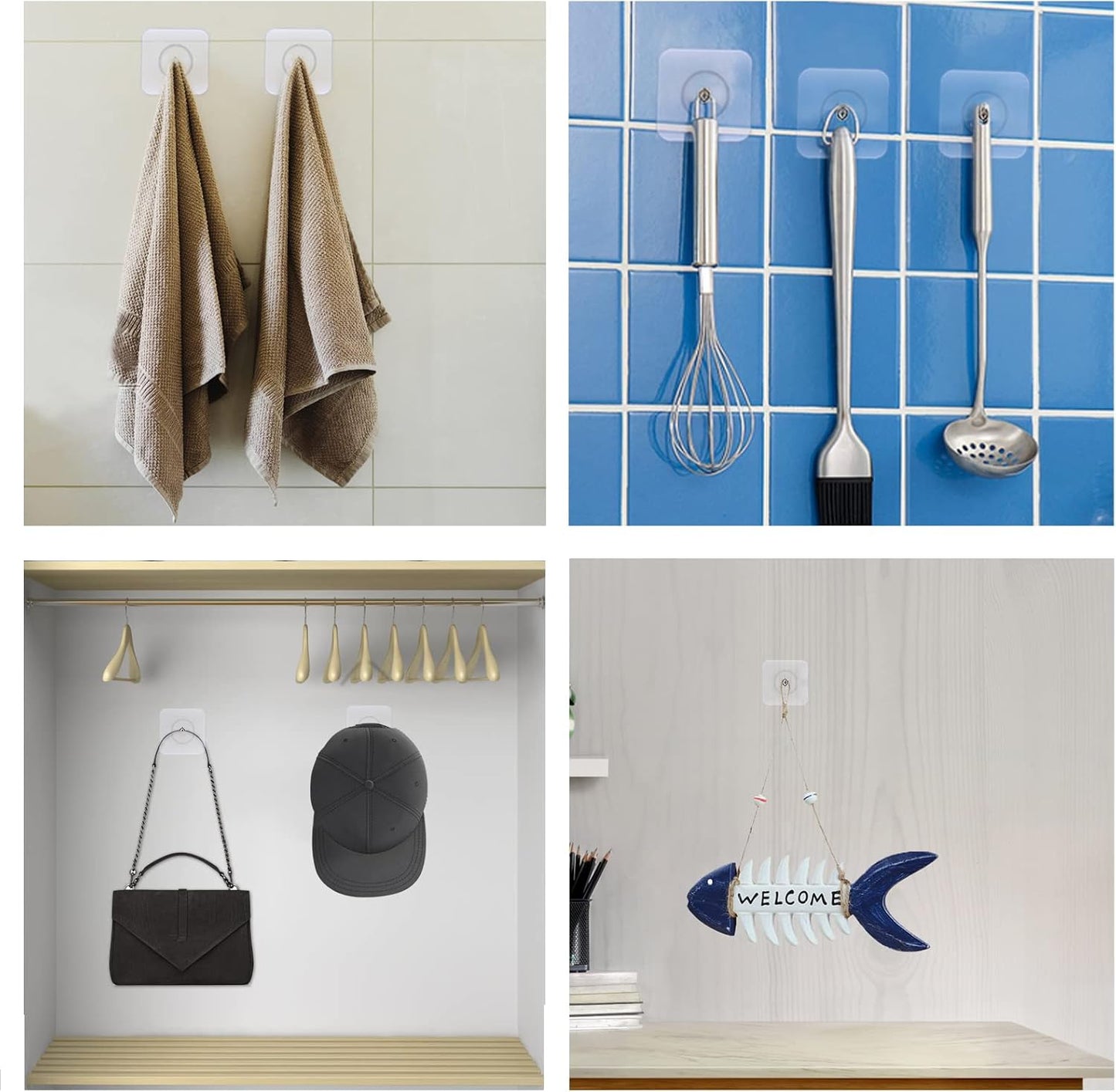 Aihemy®  Self-Adhesive Screw Wall Hooks