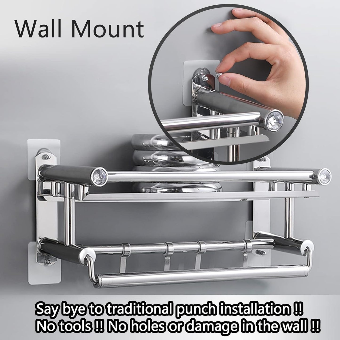 Aihemy®  Self-Adhesive Screw Wall Hooks