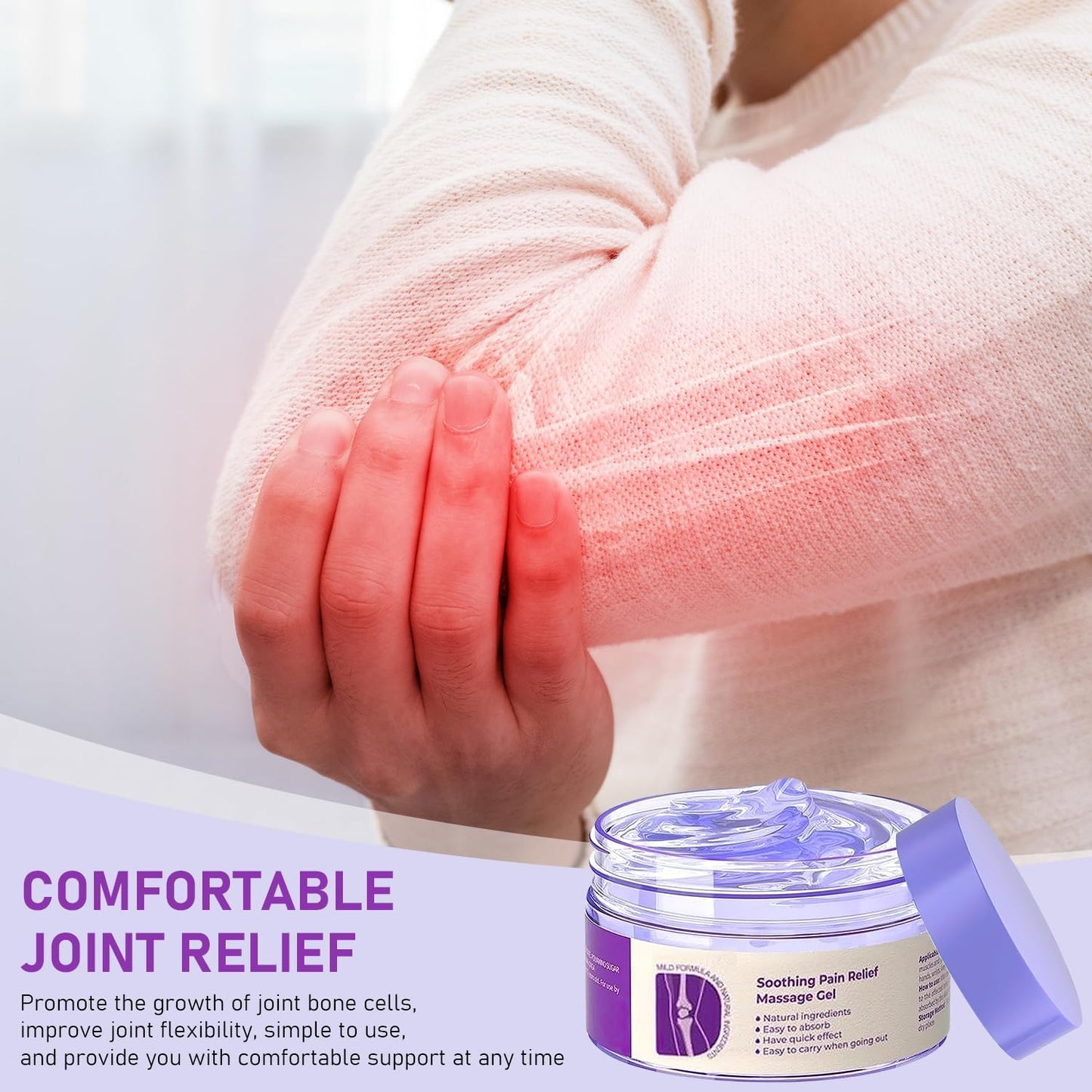 🇺🇸Aihemy® Turmeric & Emu Oil Arthritis Soothing Pain Relief Massage Gel👨‍⚕️