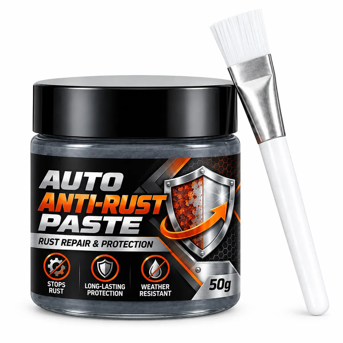 🚗 GFOUK® Auto-Metall-Rostreparaturpaste – Rost entfernen & Metalloberflächen restaurieren