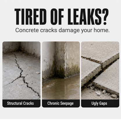 GFOUK® 🔧Waterproof Concrete Crack Filler & Sealant