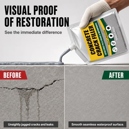 GFOUK® 🔧Waterproof Concrete Crack Filler & Sealant