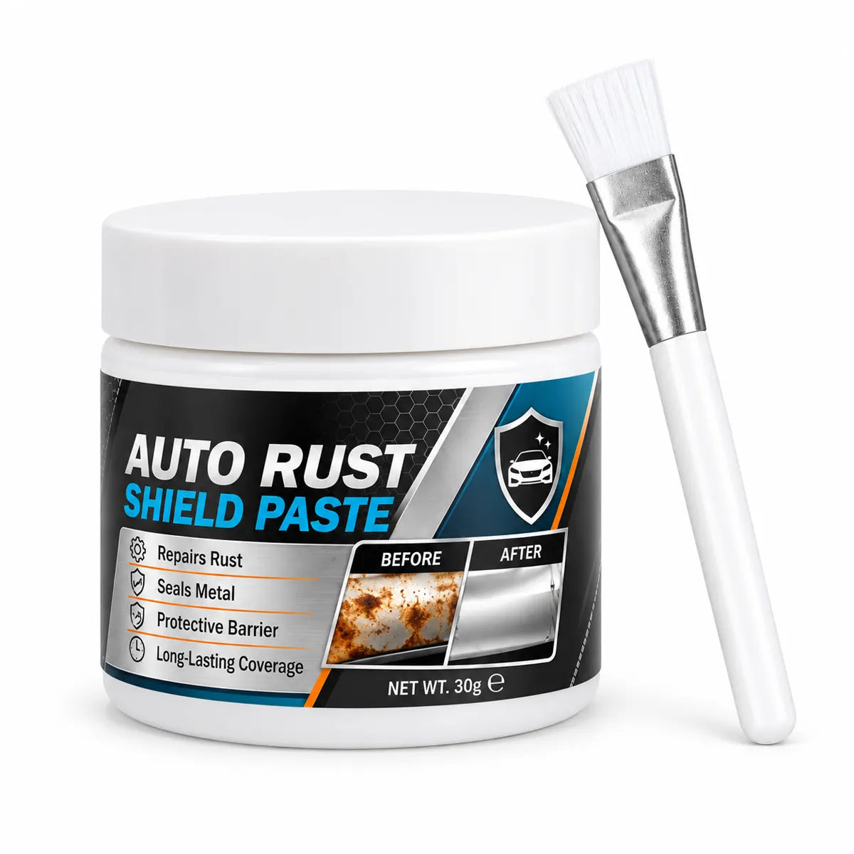 🚗 GFOUK® Auto-Metall-Rostreparaturpaste – Rost entfernen & Metalloberflächen restaurieren