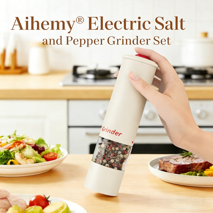 Aihemy® Electric Salt and Pepper Grinder Set